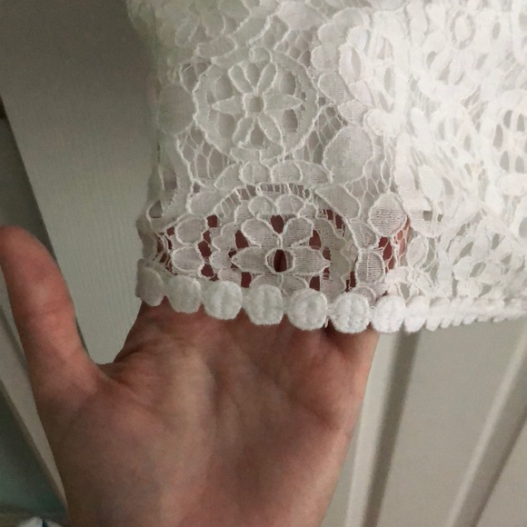 White Lace Lilly Pulitzer Shift Dress - Picture 5 of 5